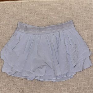 Lululemon Court Rival High Rise Skirt in pastel blue